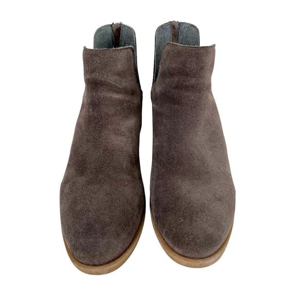 STEVE MADDEN Laramie Grey Suede Booties Women's Size 10 M - Picture 7 of 9